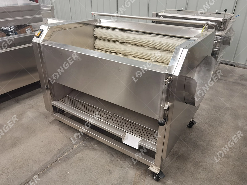 Brush Washing Machine Vegetable and Fruit Peeling Machine Potato Washer